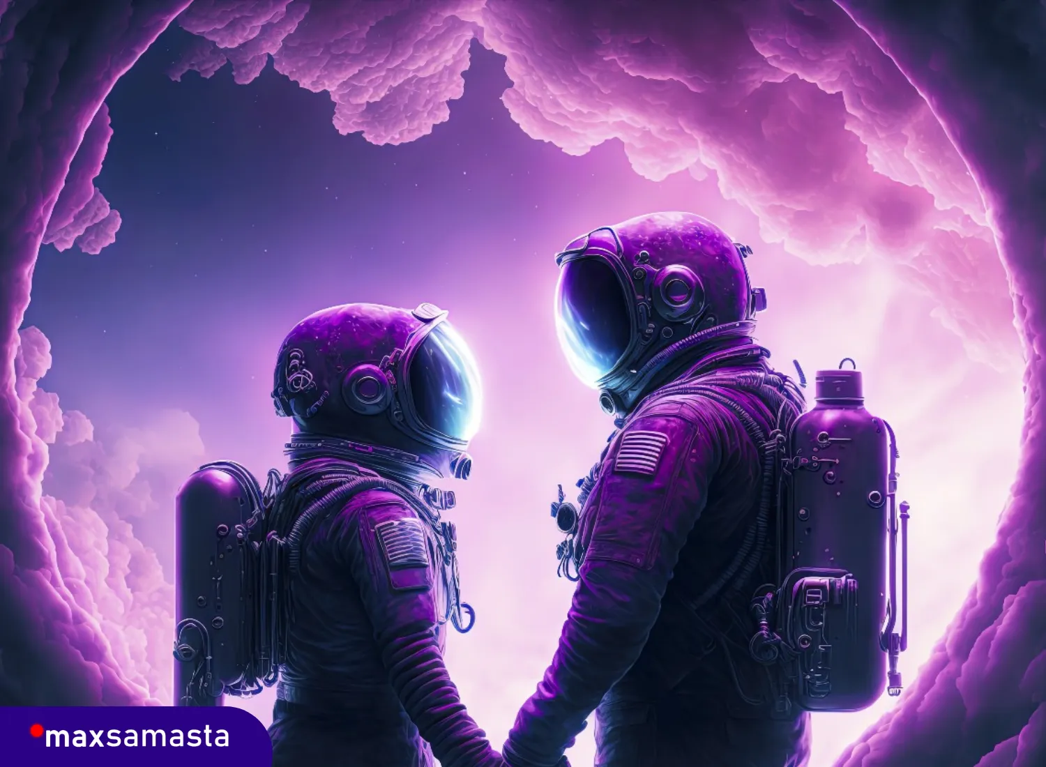 Contoh hierarki visual dalam desain promosi digital