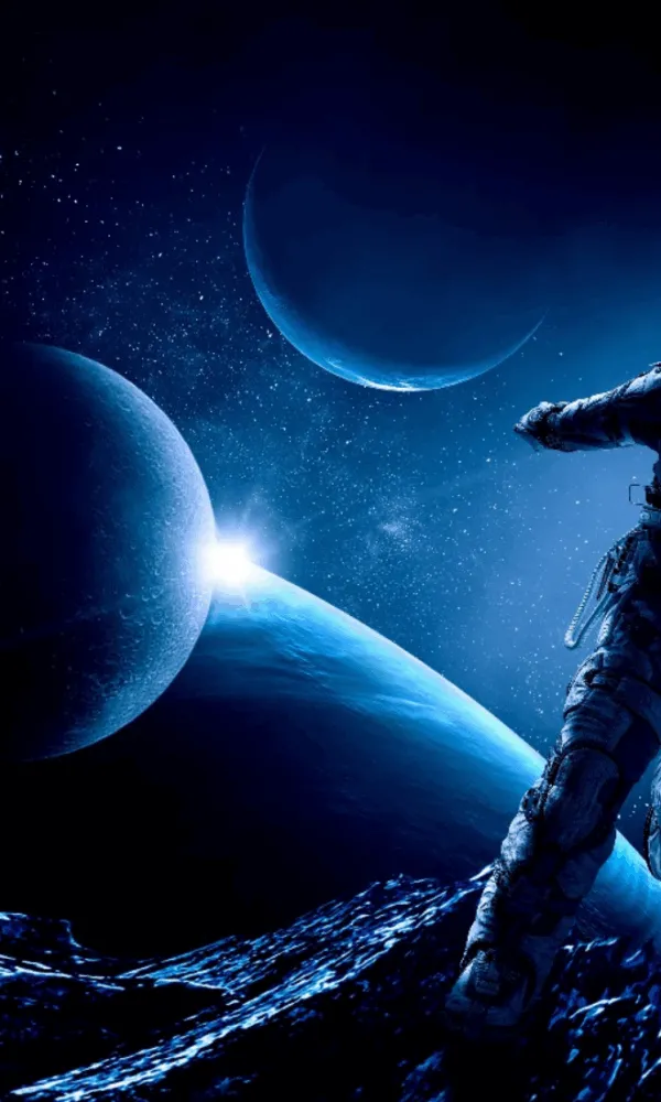 Ilustrasi solusi bisnis modern dengan teknologi digita